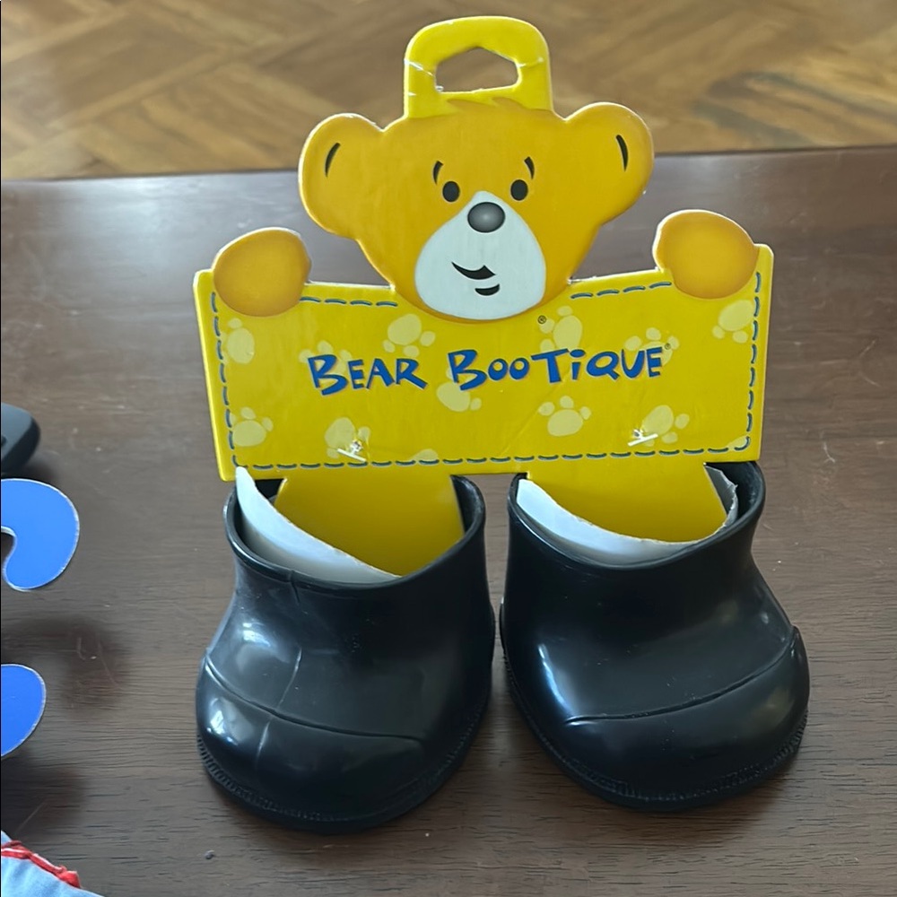 Build a bear workshop Black rubber boot